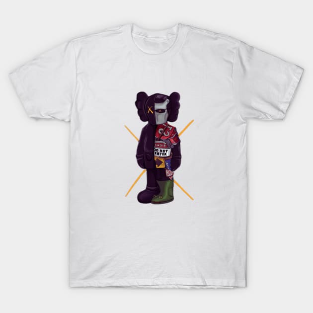 Kaws tang 2 T-Shirt by RyuZen